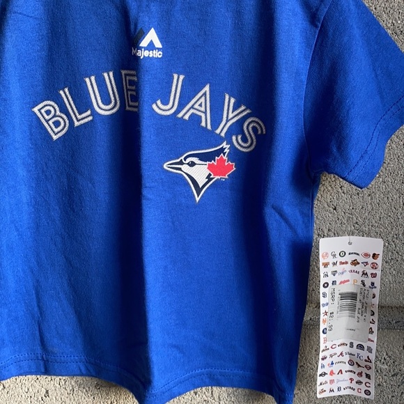 🆕 MLB Blue Jays 4T “Donaldson” Short Sleeve NWT - Picture 3 of 7